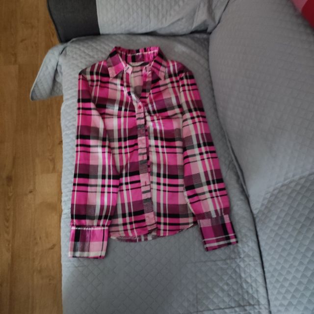 Camisa cuadros mujer