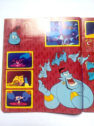 Álbum Cromos Aladdin Disney Panini