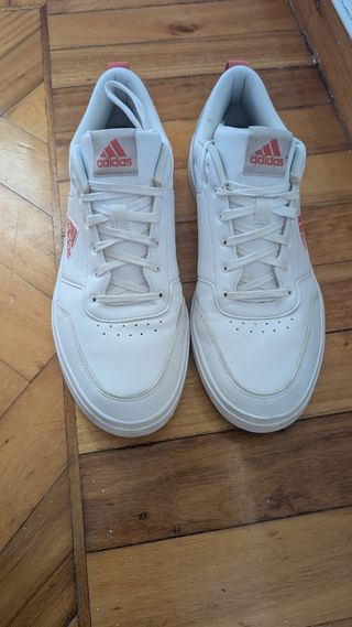 Zapatillas Adidas Park Street Blancas Rosas