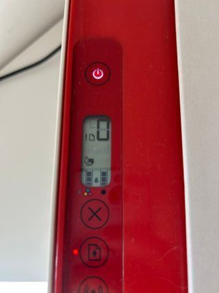 Impresora HP DeskJet 2633 Roja y Blanca