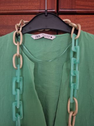 Vestido Zara Verde