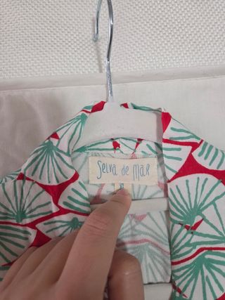 Vestido Selva de Mar Estilo Japonés Talla XL