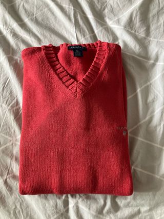 Jersey Gant Rojo Talla XL
