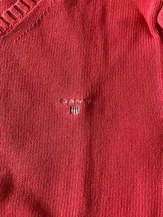 Jersey Gant Rojo Talla XL