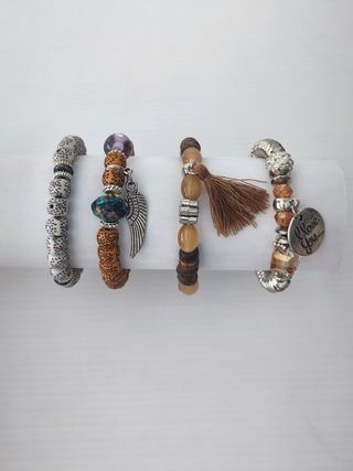 Conjunto 4 Pulseras Boho
