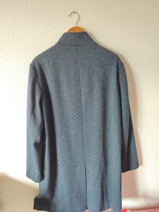 Abrigo Zara Hombre Gris