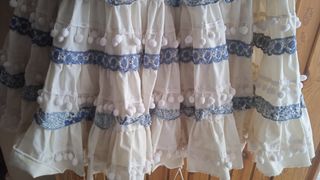 Vestido de flamenca niña unos 8 años 