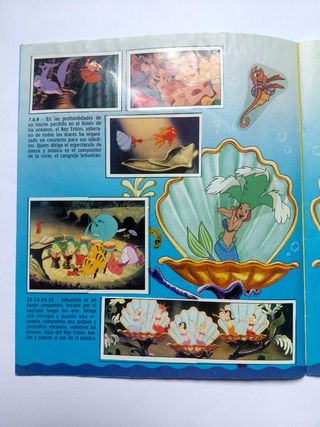 Álbum Cromos La Sirenita Disney Panini
