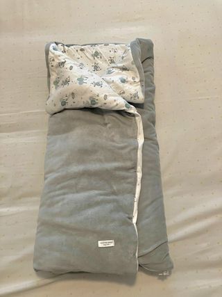 Saco Capazo Bebé Gris