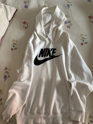 Sudadera Nike Blanca con Capucha