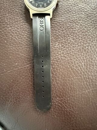 Oris BC3 Reloj Automático Negro y Plateado