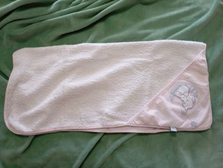 Toalha de banho bebé com elefante