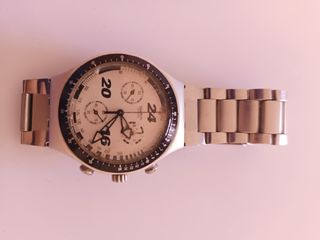 Orologio OFERTON Swatch Irony in alluminio 1996. Danneggiato