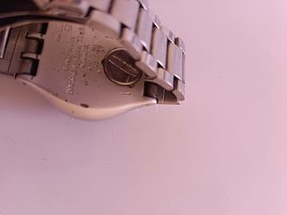 Orologio OFERTON Swatch Irony in alluminio 1996. Danneggiato
