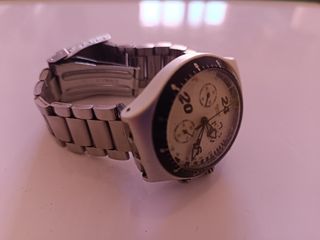 Orologio OFERTON Swatch Irony in alluminio 1996. Danneggiato