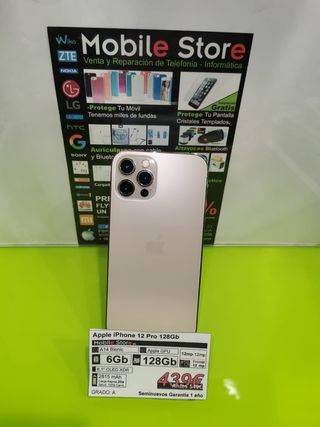 Apple iPhone 12 Pro 128GB Gold Seminuevo rebajado