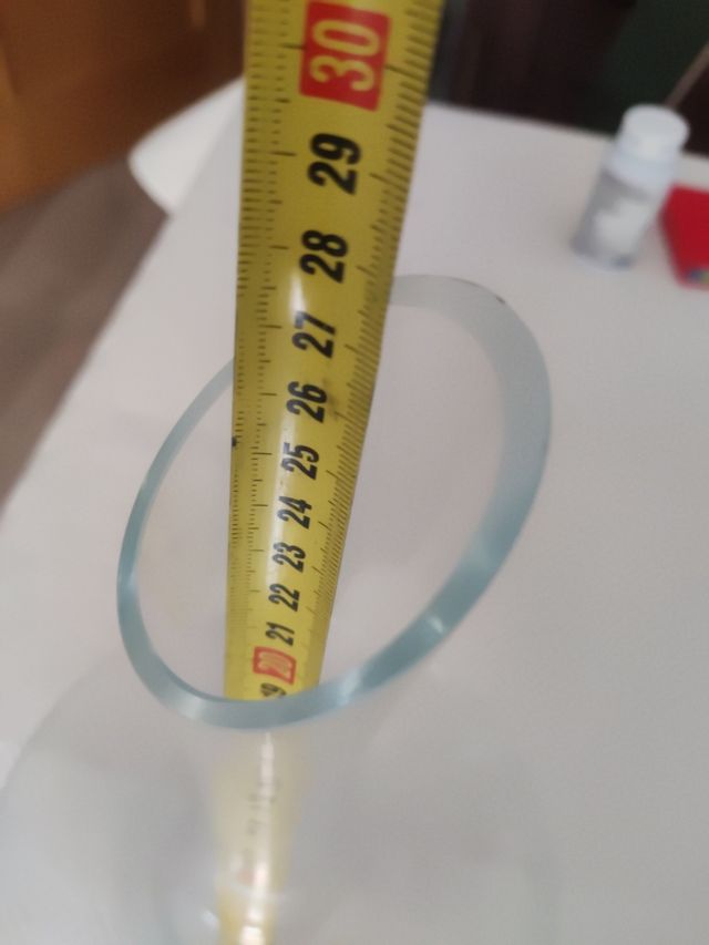 Decantador de vino de cristal