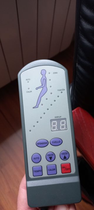 Silla escritorio de masaje reclinable y giratoria