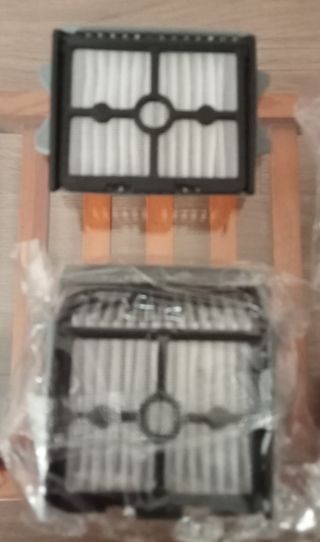 Accesorios aspiradora: 2 filtros y 2 rodillos