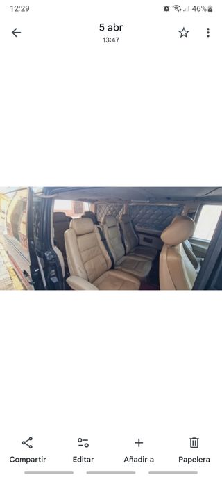 3 Asientos Piel Mercedes Vito Clase V W638