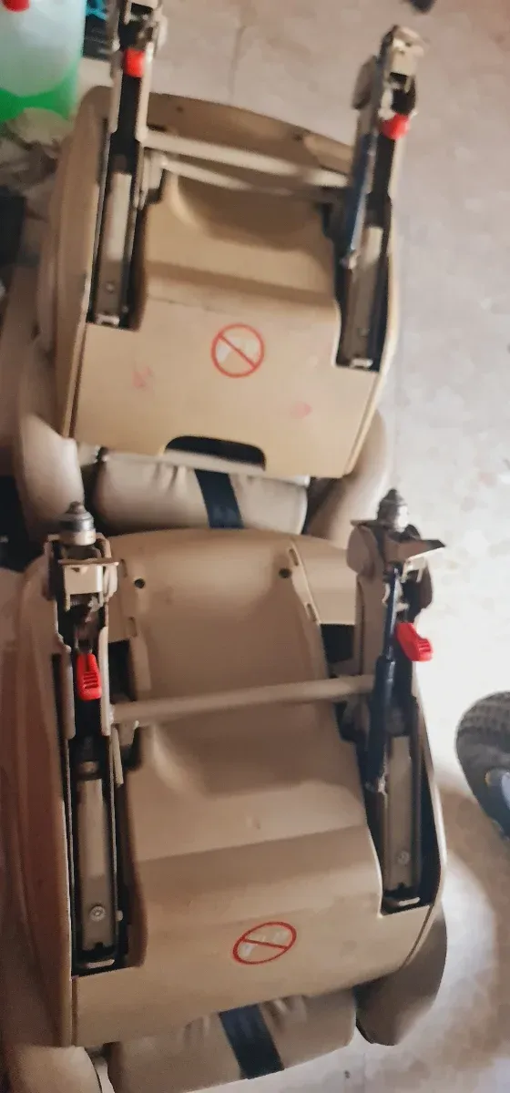 3 Asientos Piel Mercedes Vito Clase V W638