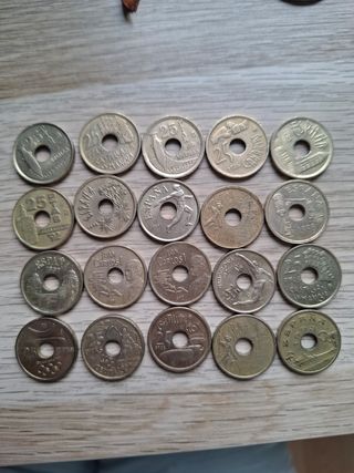 Moneda 25 Pesetas España