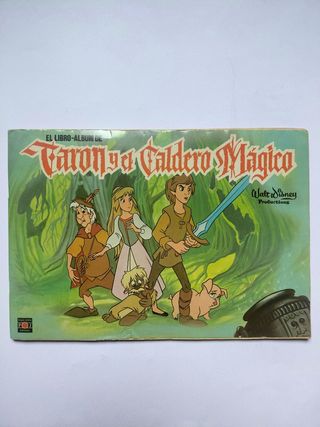 El Libro-Álbum Taron y el Caldero Mágico Disney