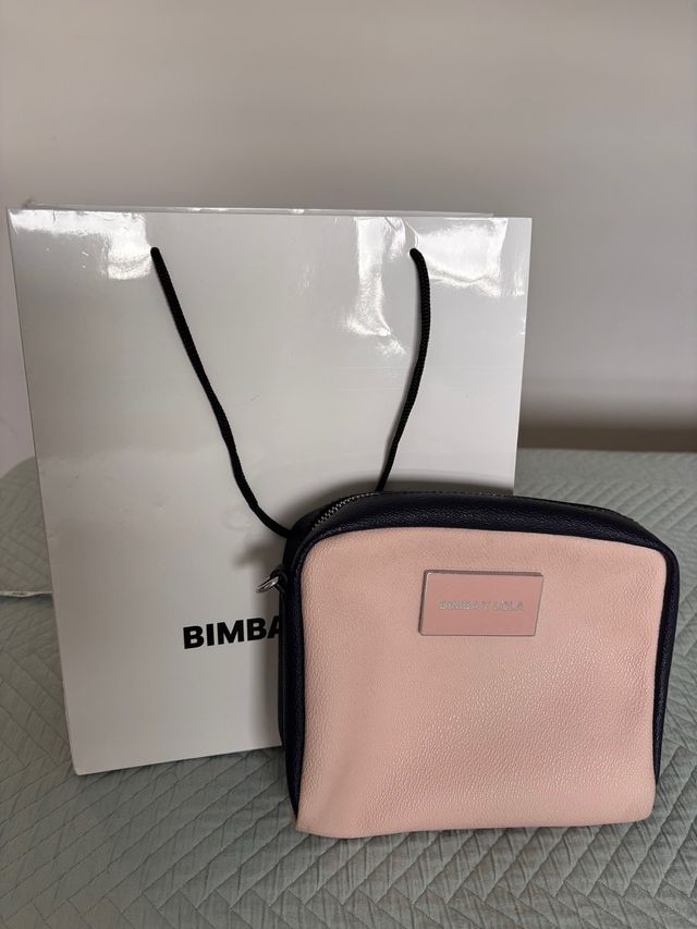 Bolso Bimba y Lola azul marino y Rosa