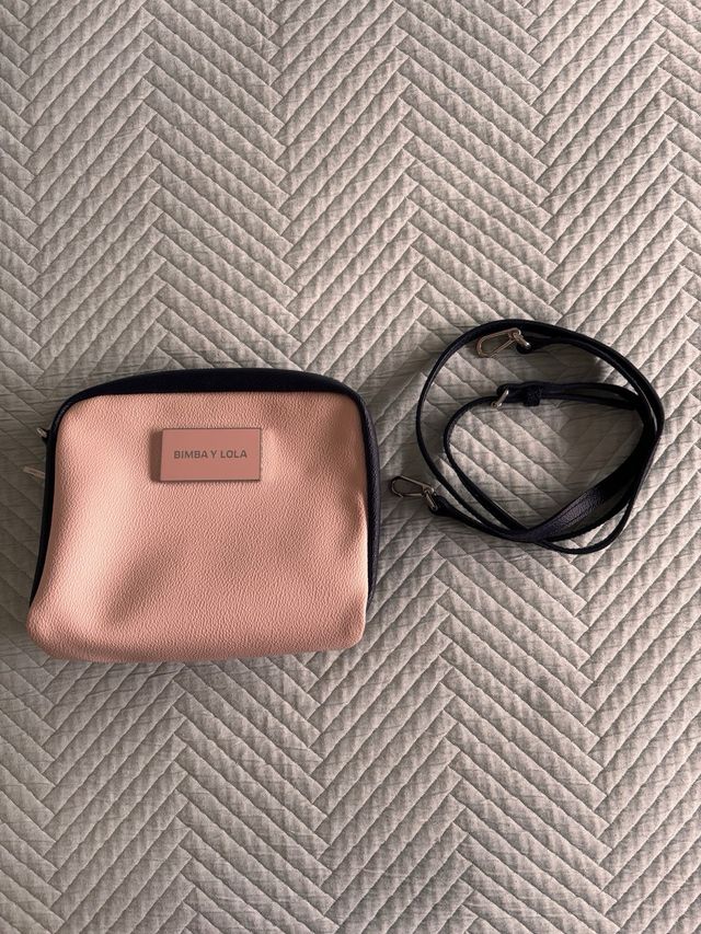 Bolso Bimba y Lola azul marino y Rosa