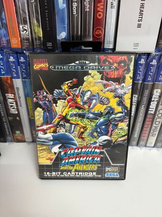 Captain America And The Avengers Mega Drive