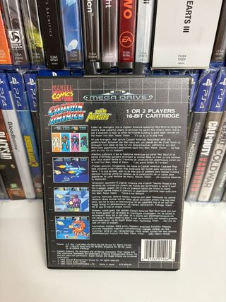 Captain America And The Avengers Mega Drive