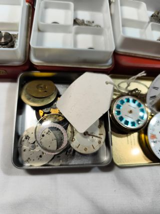 Lote piezas y recambios de relojes