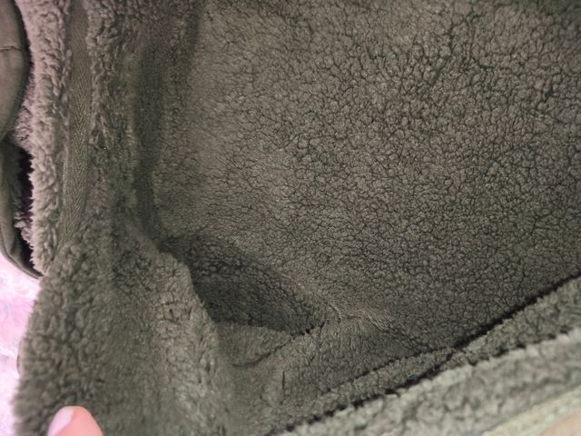 Sudadera verde polar Talla XS