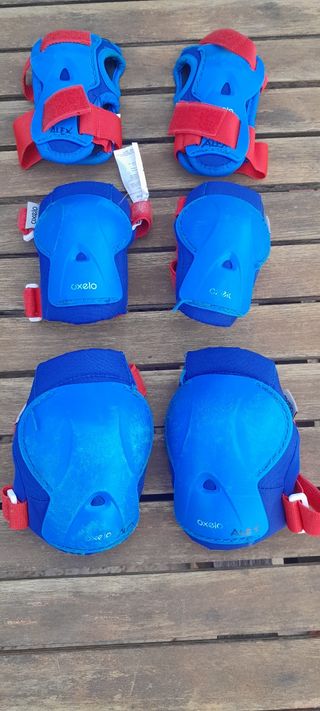Protecciones patines skate niño 3-7 años
