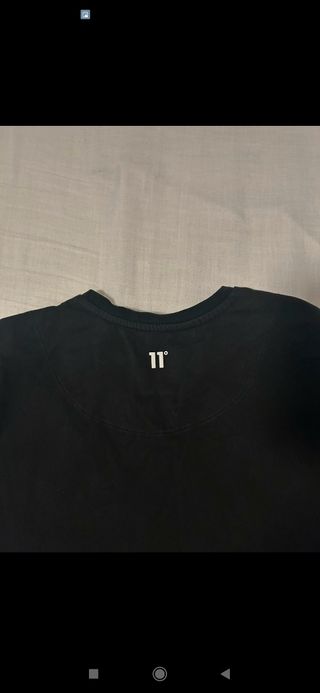 Camiseta Eleven Degrees negra JD