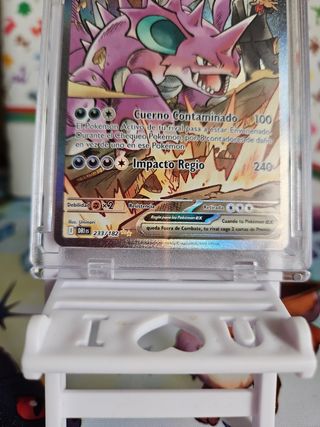 Carta Pokémon Nidoking Ex N°233