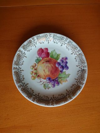 Plato Decorativo Santa Clara Frutas