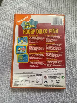 DVD Bob Esponja: Hogar Dulce Piña