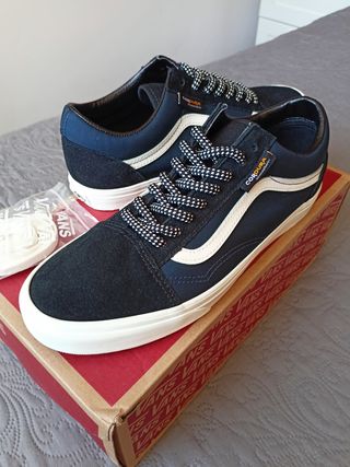 Zapatillas Vans Old Skool talla 42 negro/azul