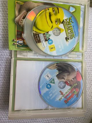 Pack Completo Shrek DVD Español