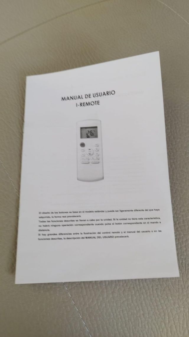 Aire Acondicionado Almison Beige/Blanco