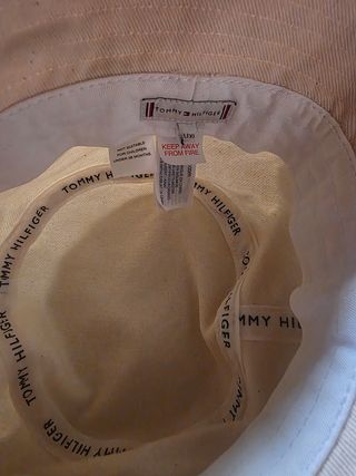 Cappello pescatore Tommy Hilfiger beige