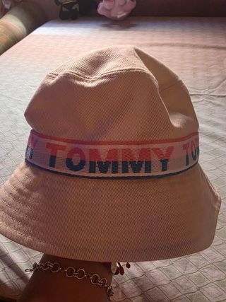 Cappello pescatore Tommy Hilfiger beige
