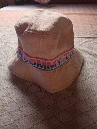 Cappello pescatore Tommy Hilfiger beige