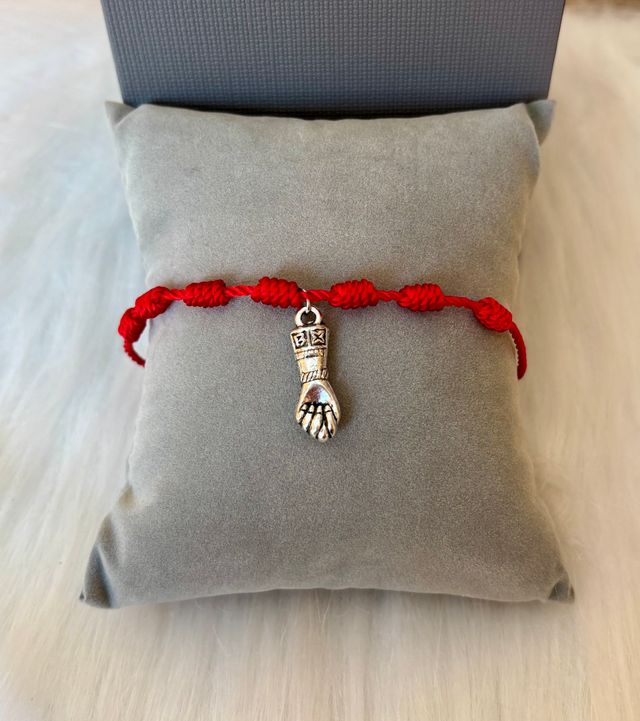 Pulsera 7 Nudos con amuleto Protección y Suerte