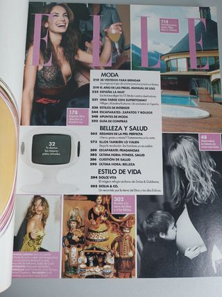 Revista Elle Diciembre 2003