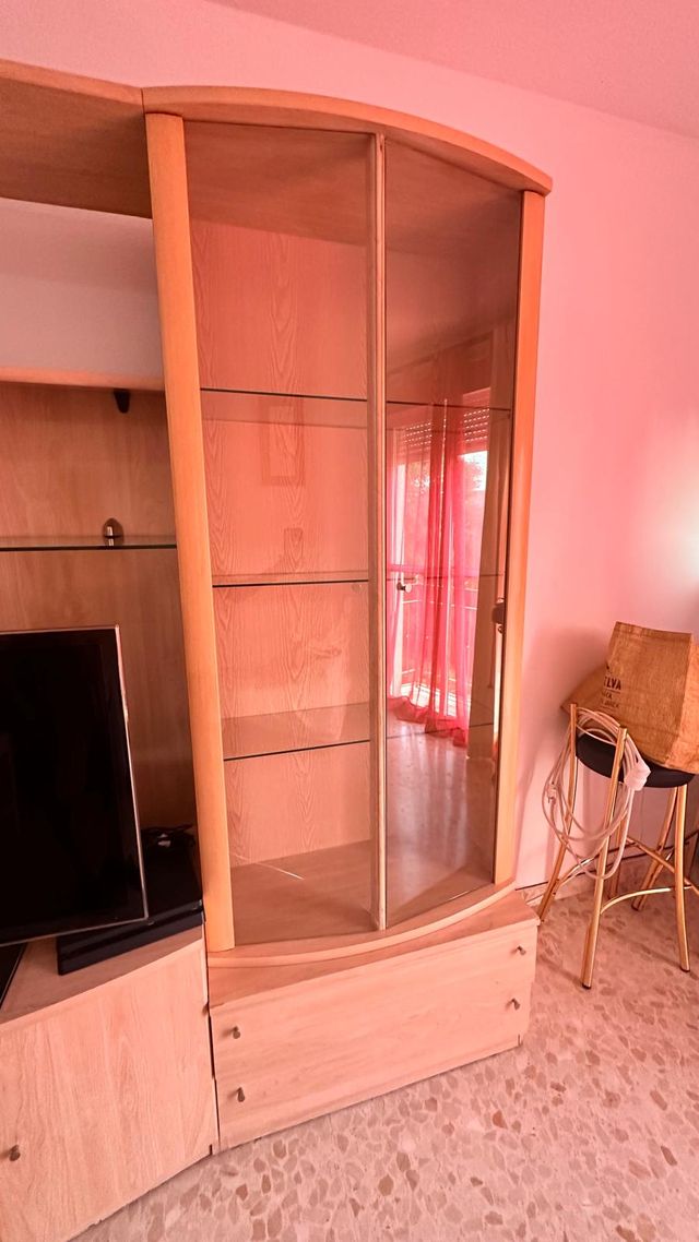 Mueble de salón modular madera