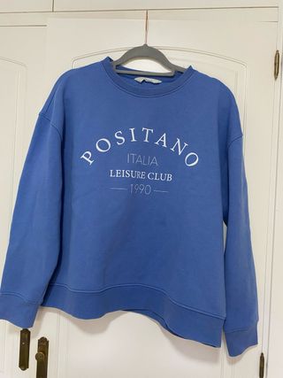 Sudadera Azul Positano Leisure Club