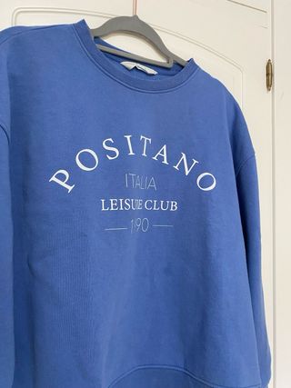 Sudadera Azul Positano Leisure Club