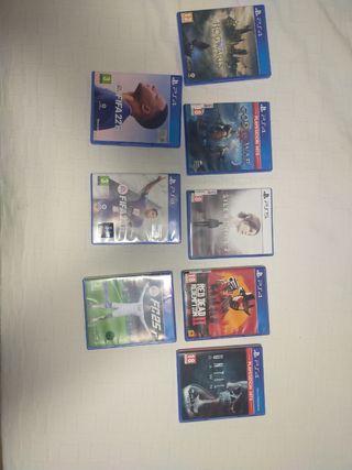 Lote Juegos PS4 y PS5